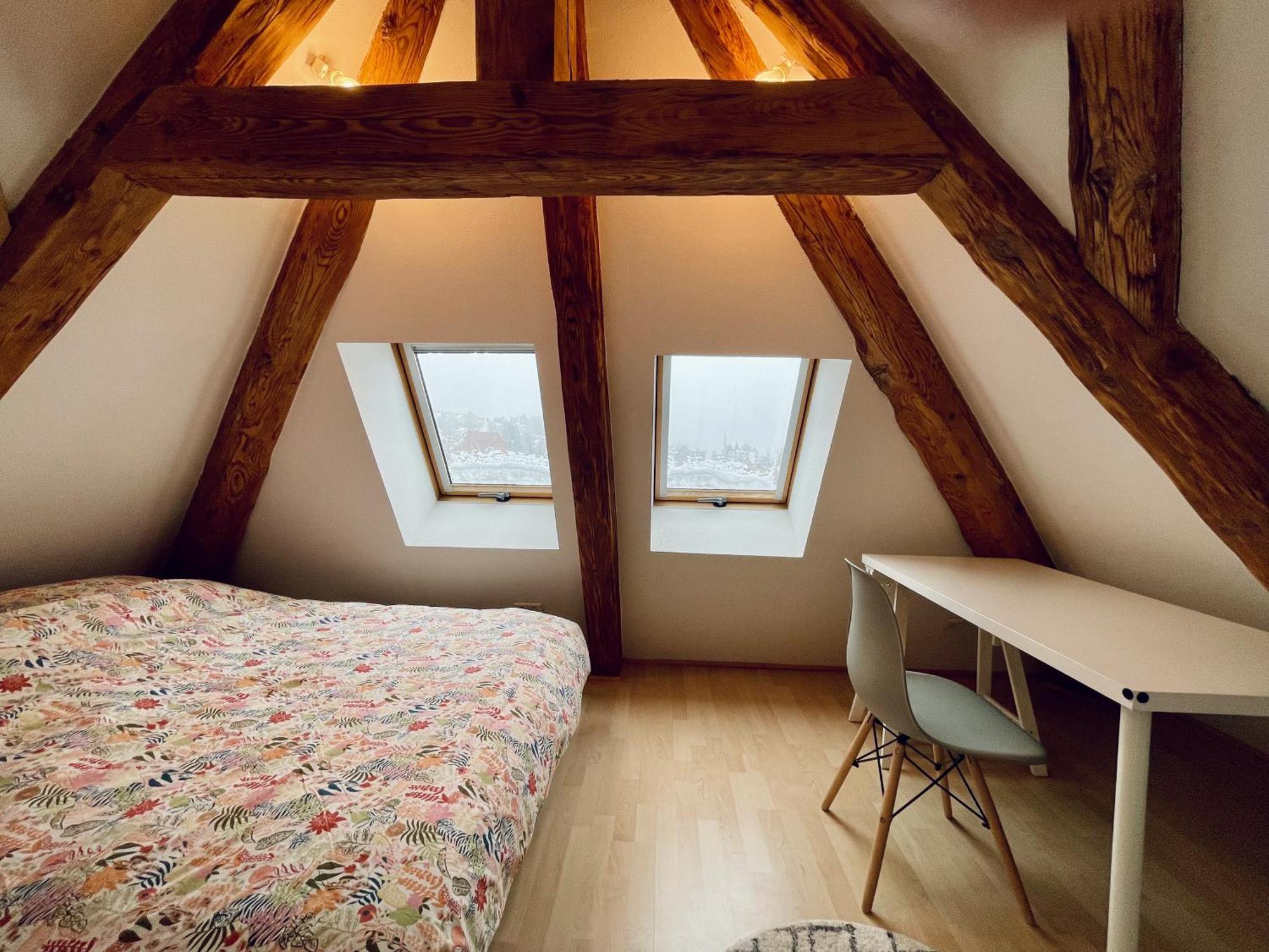 Апартаменты Duplex + Parking Gratuit Facile Sainte-Suzanne  Экстерьер фото