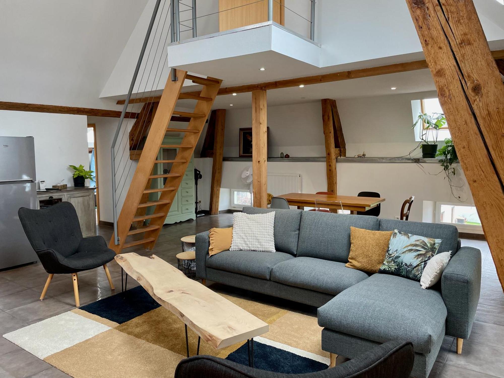 Апартаменты Duplex + Parking Gratuit Facile Sainte-Suzanne  Экстерьер фото